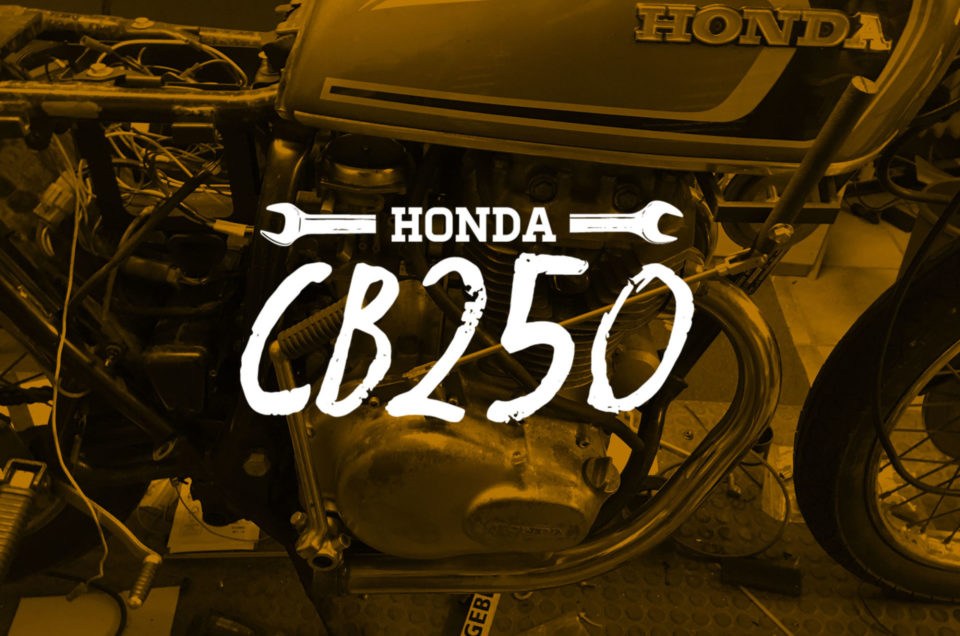 Honda CB250 - Tankschaltung