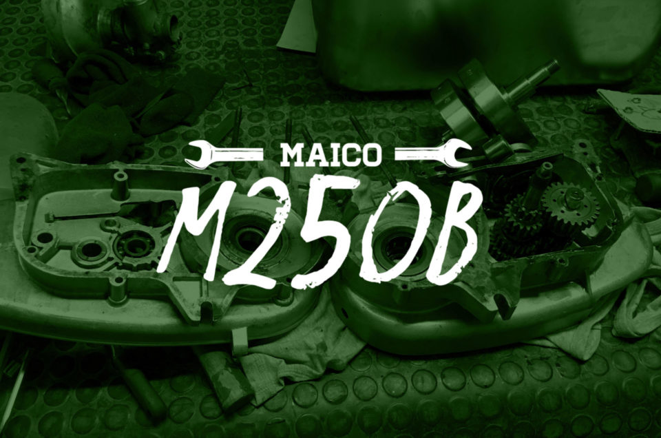 Maico M250B - Motorhälften trennen